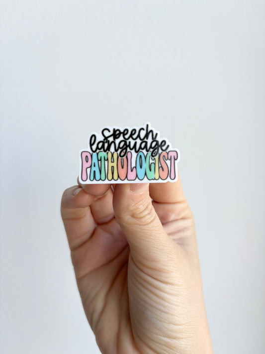 Speech-Language Pathologist (SLP) Badge Topper