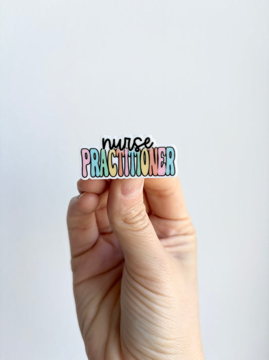 Nurse Practitioner Badge Topper
