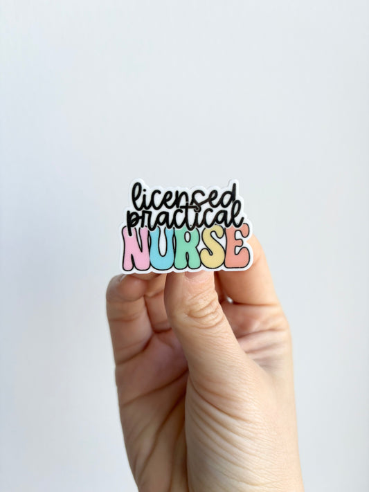 Licensed Practical Nurse (LPN) Badge Topper