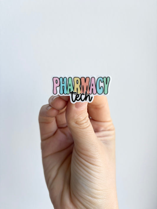 Pharmacy Tech Badge Topper