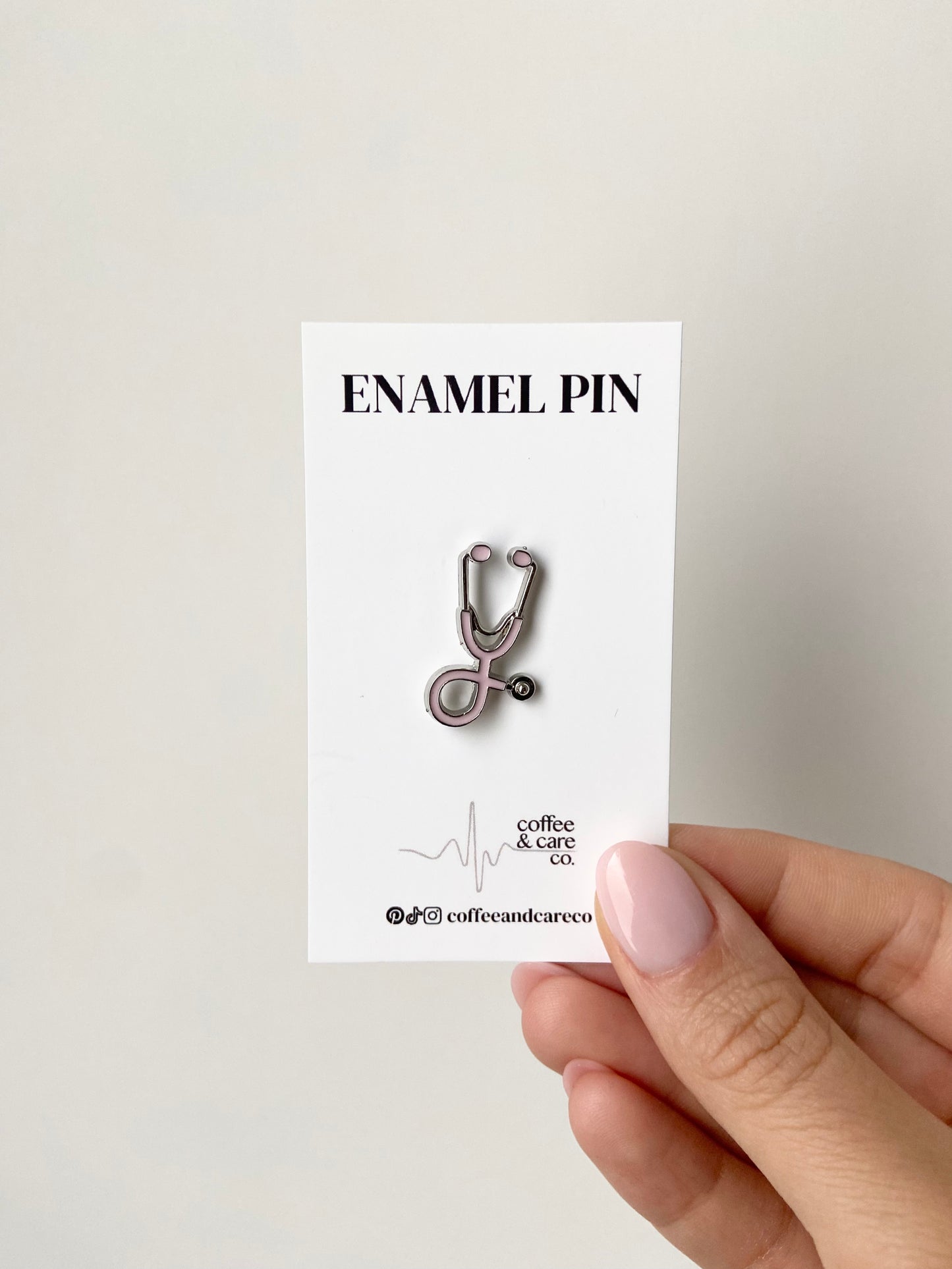 Stethoscope Enamel Pin