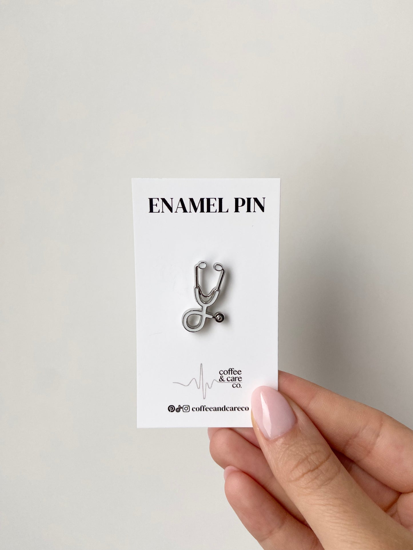 Stethoscope Enamel Pin