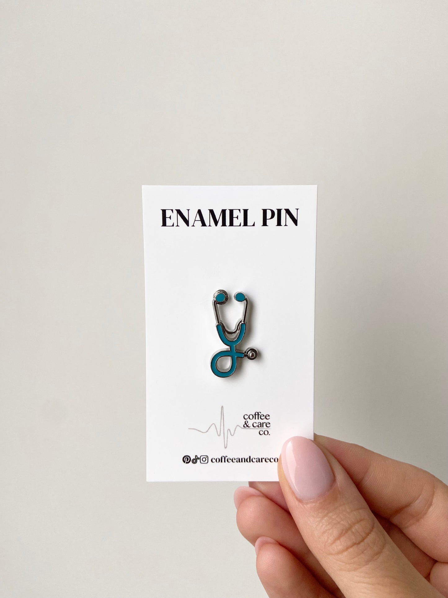 Stethoscope Enamel Pin