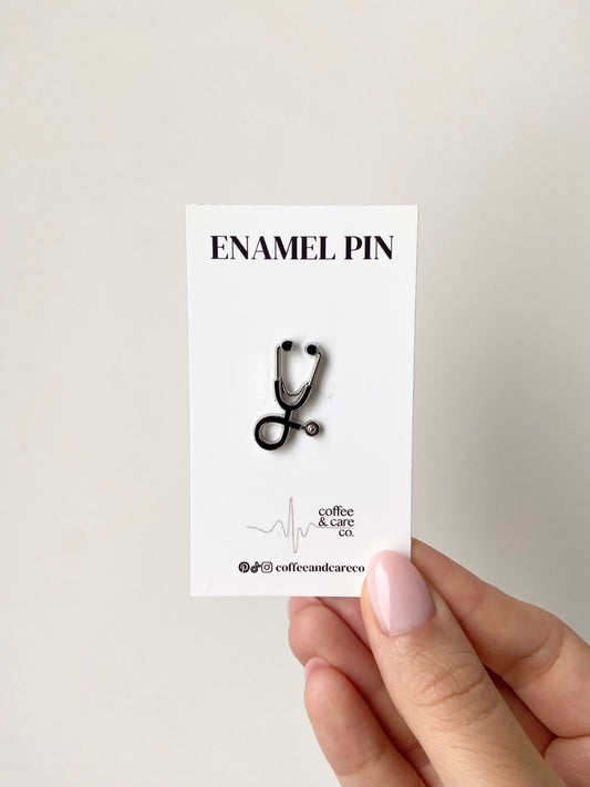 Stethoscope Enamel Pin
