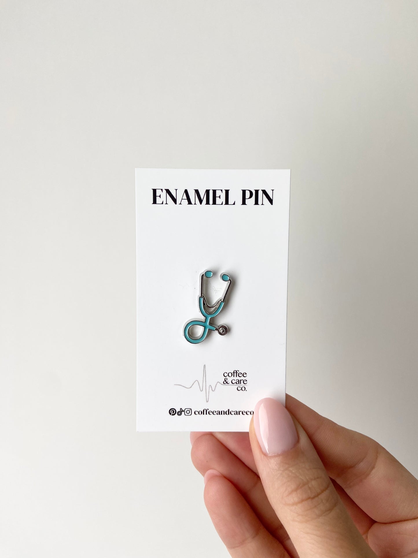 Stethoscope Enamel Pin
