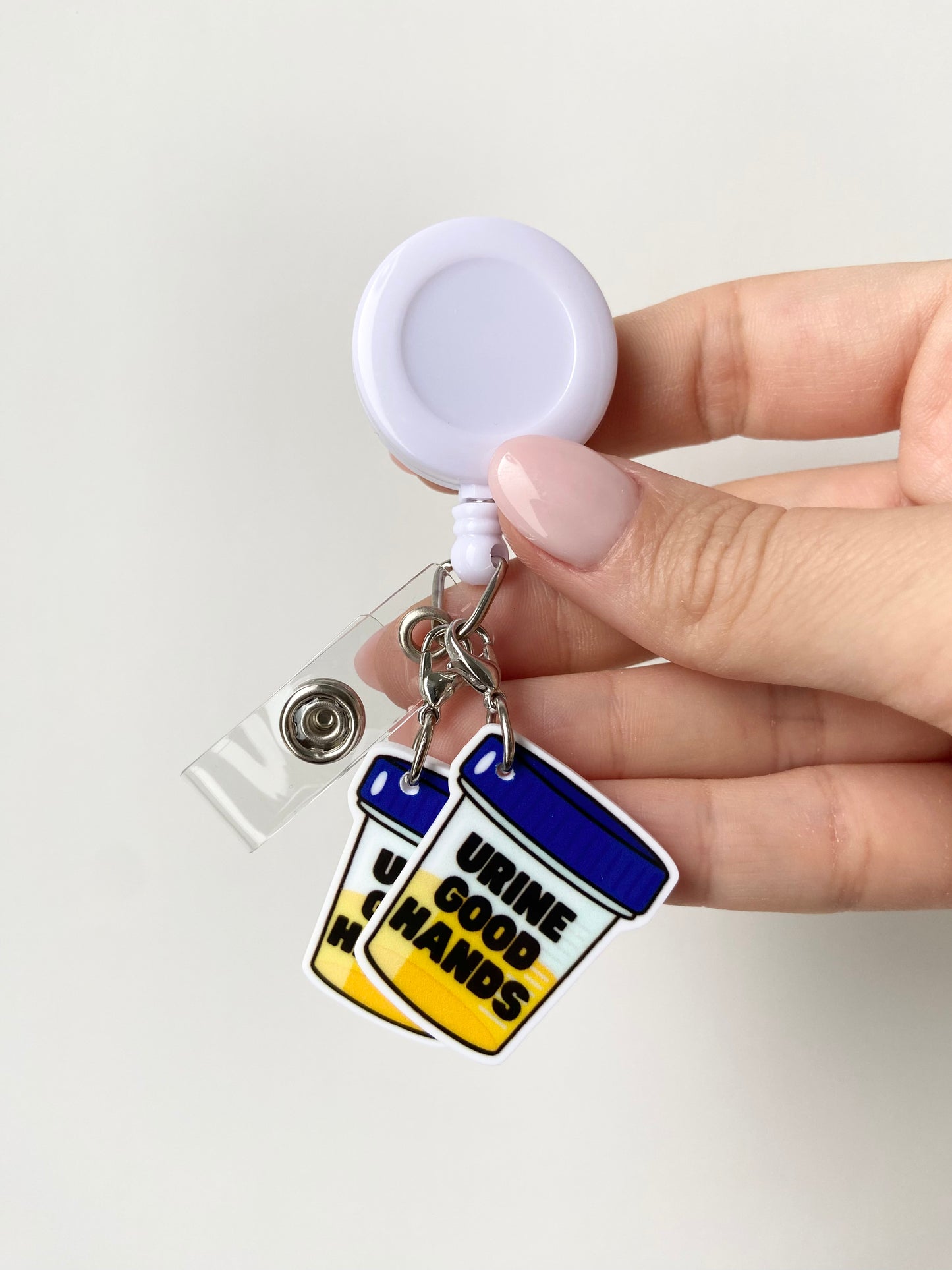 Urine Good Hands Badge Charm