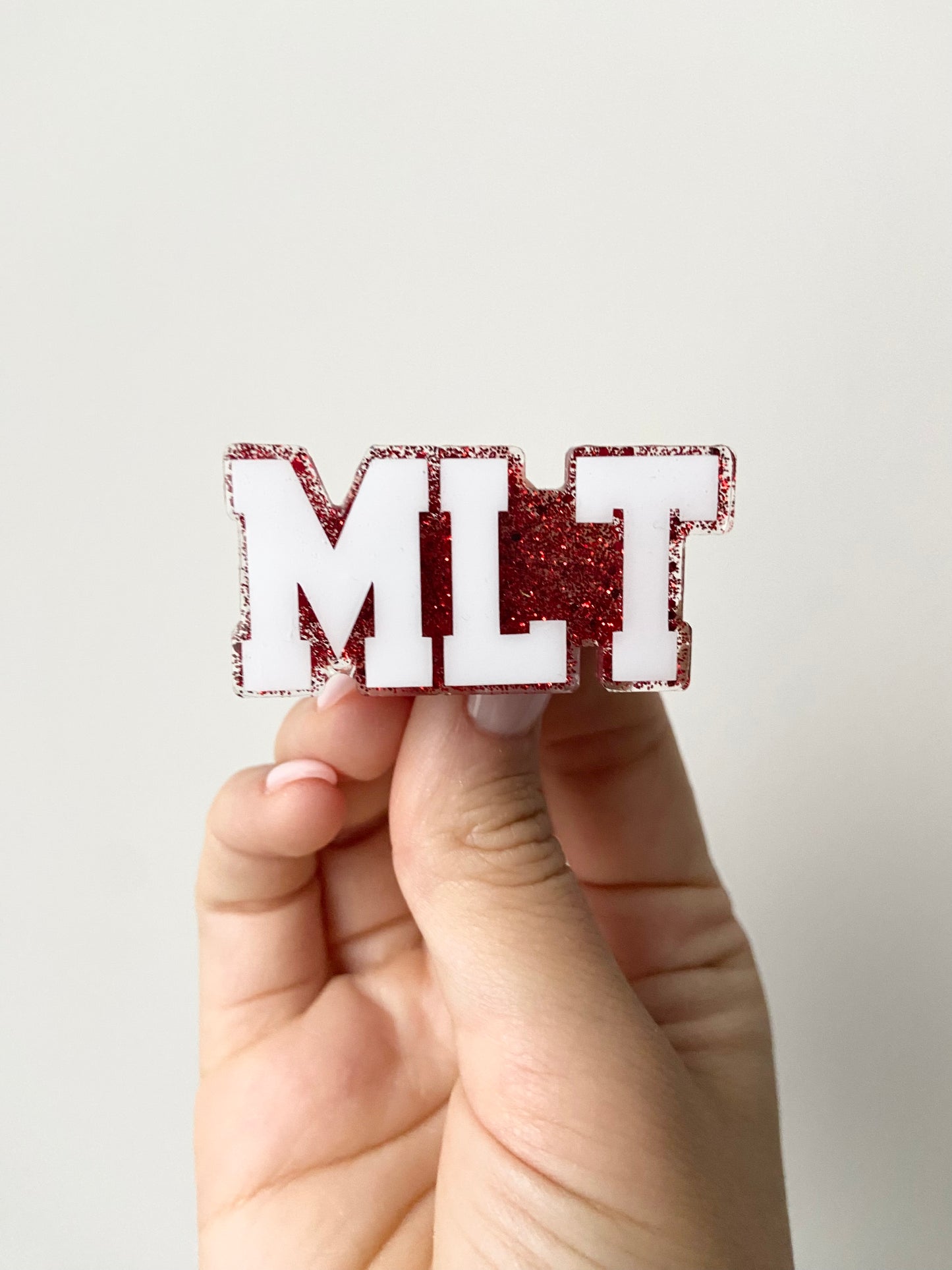 MLT Acrylic Badge Topper