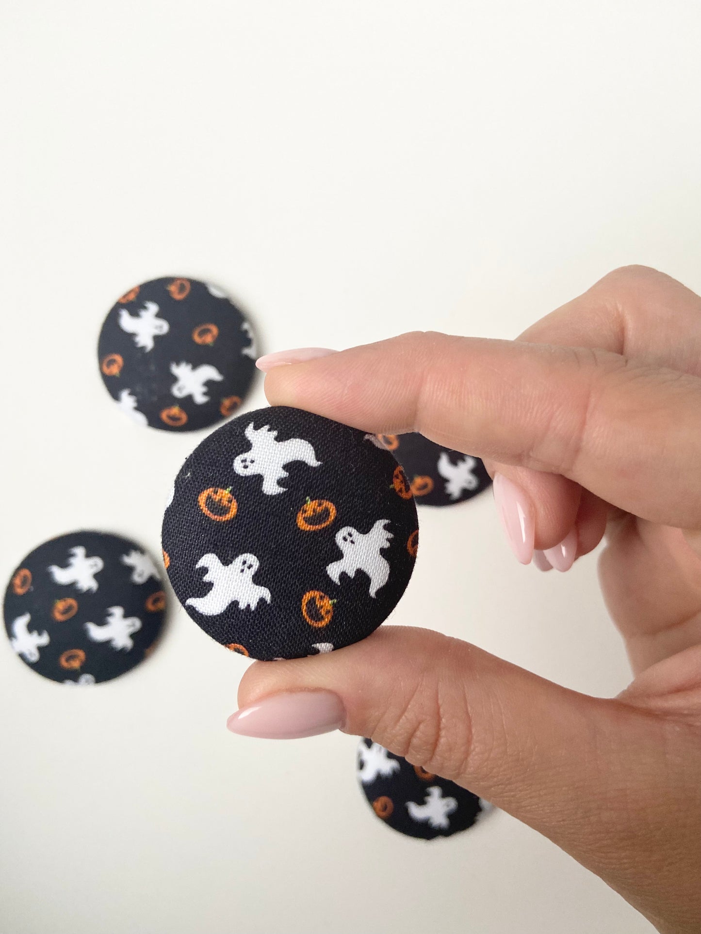 Halloween Fabric Badge Topper