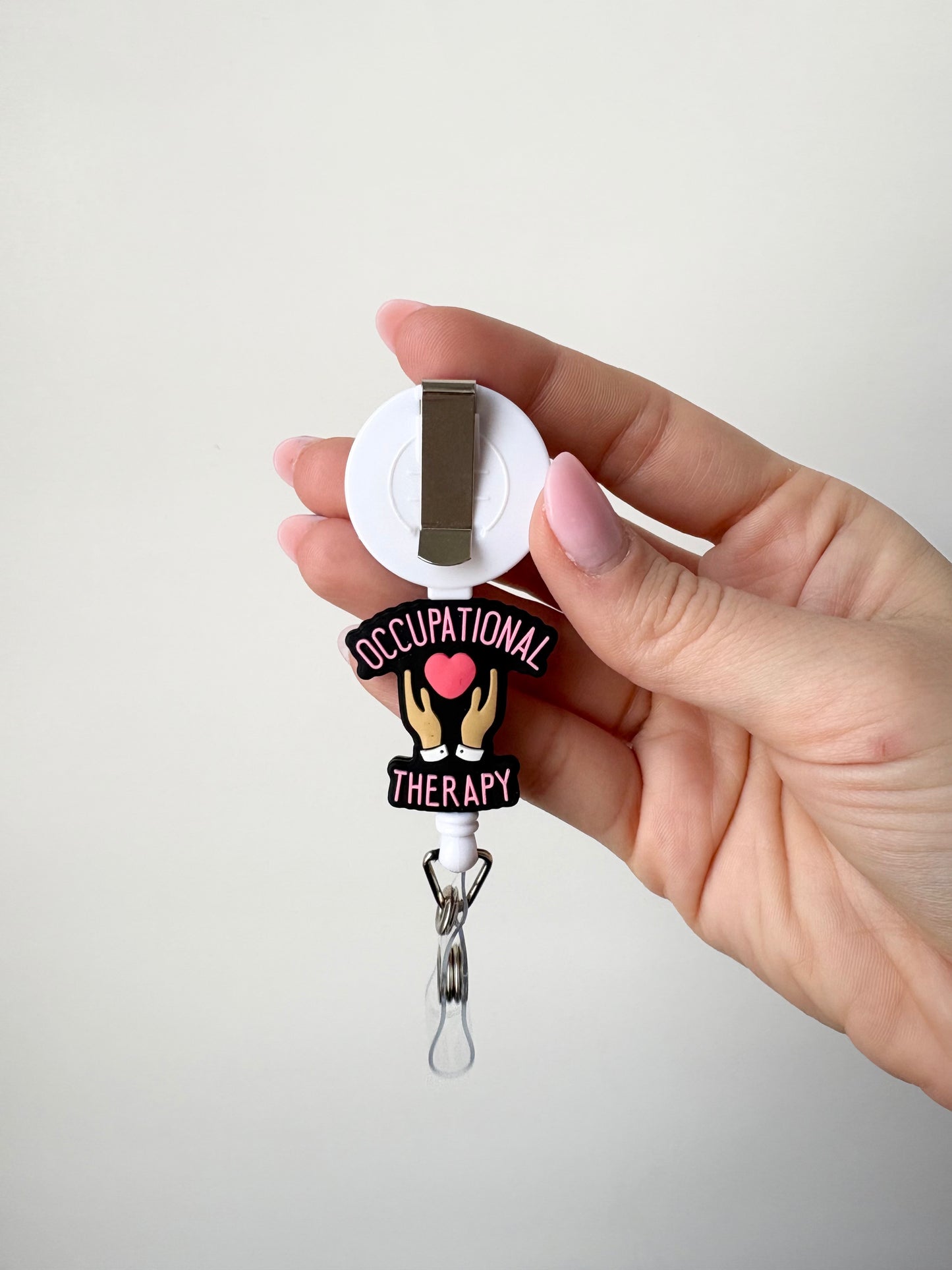 Occupational Therapy Beaded Badge Reel