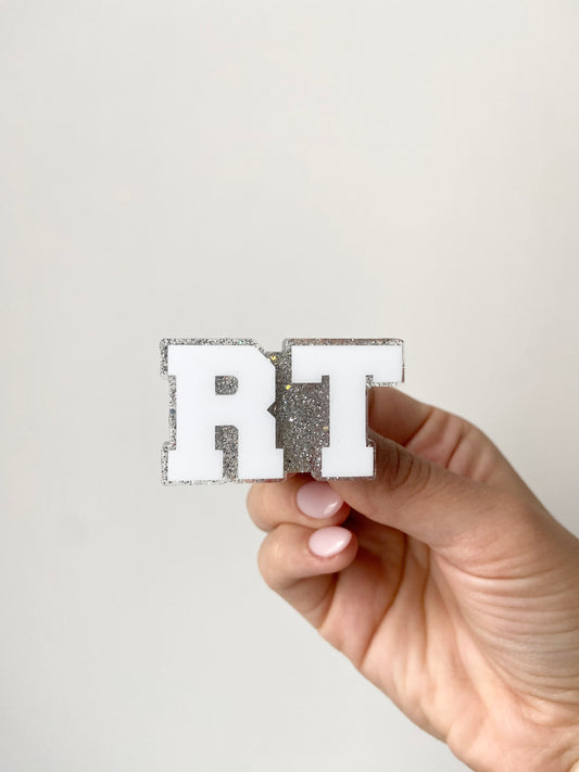 RT Acrylic Badge Topper