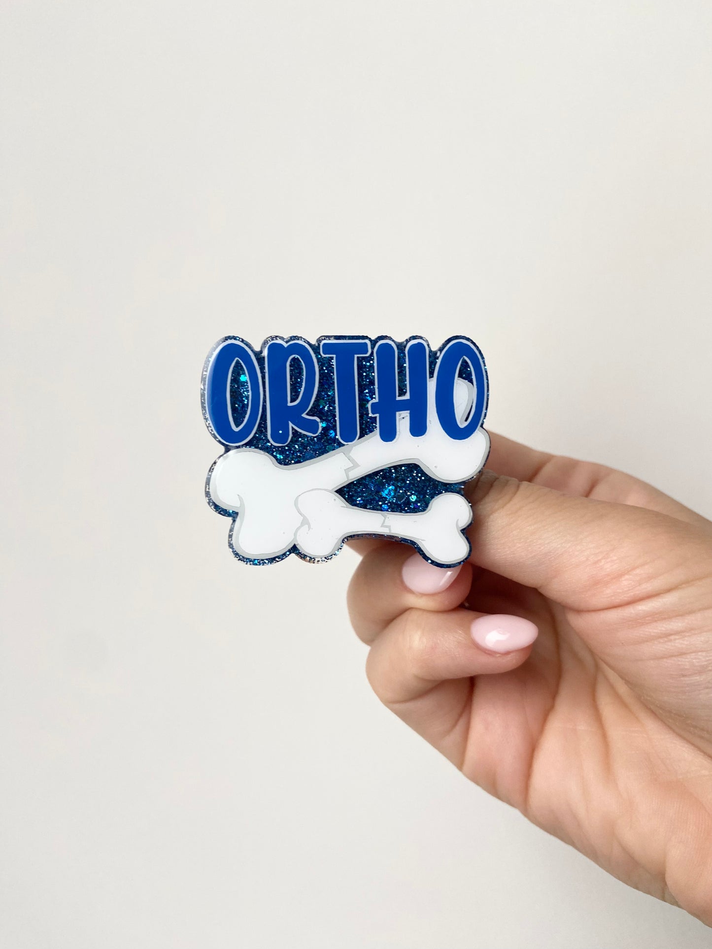 Ortho Acrylic Badge Topper