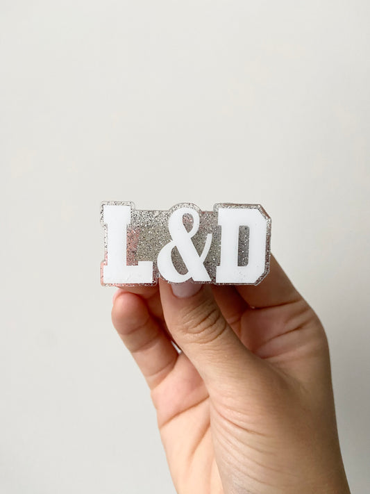 L&D Acrylic Badge Topper