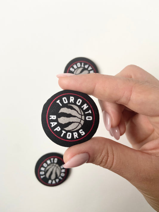 Toronto Raptors Fabric Badge Topper